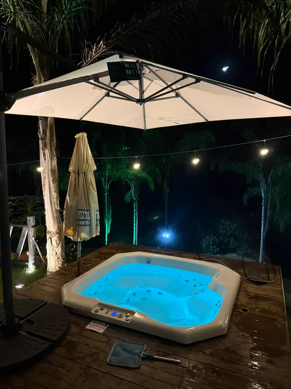 Jacuzzi aquecida